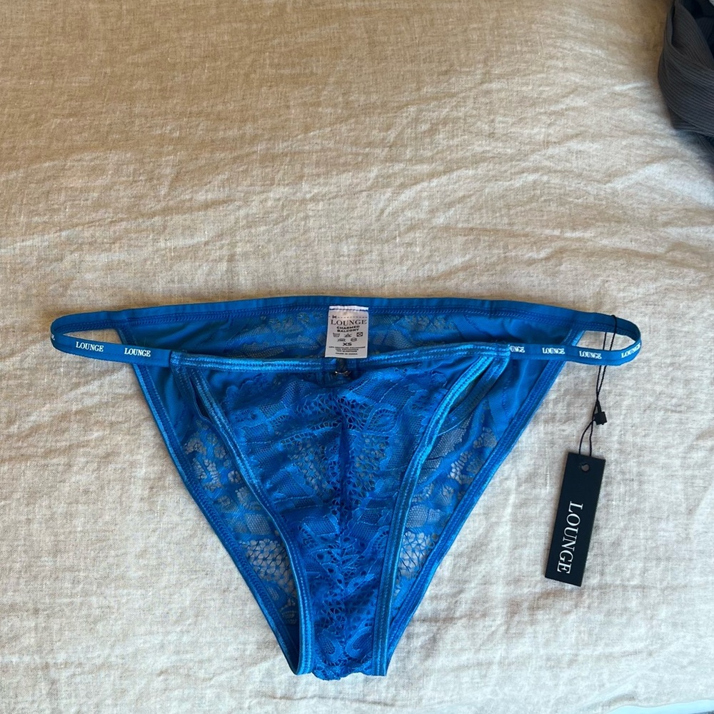 Lounge underwear cobalt blue XS pantie